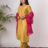 Champa Hand Embroidered Kurta Buy Urmul Desert Crafts