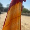 Double shade Hand Embroidered mirror and katchi work bhandhej woollen shawl Buy Urmul Desert Crafts