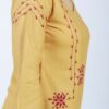 Barkat Ochre Hand Embroidered Kurta Buy Urmul Desert Crafts