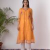 Aaesha Hand Embroidered Yellow kotta doriya kurta Buy Urmul Desert Crafts