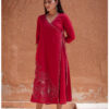 Hoor Laal Ishq Cotton Kurti.(2pc kurta and pant set ) Buy Urmul Desert Crafts