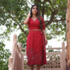 Madno Laal Ishq Cotton skirt with top (2pc skirt and top) Buy Urmul Desert Crafts