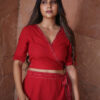 Madno Laal Ishq Cotton skirt with top (2pc skirt and top) Buy Urmul Desert Crafts